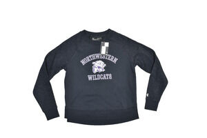 NEW Under Armour Northwestern Wildcats Women's Black Pullover Sweater Size S